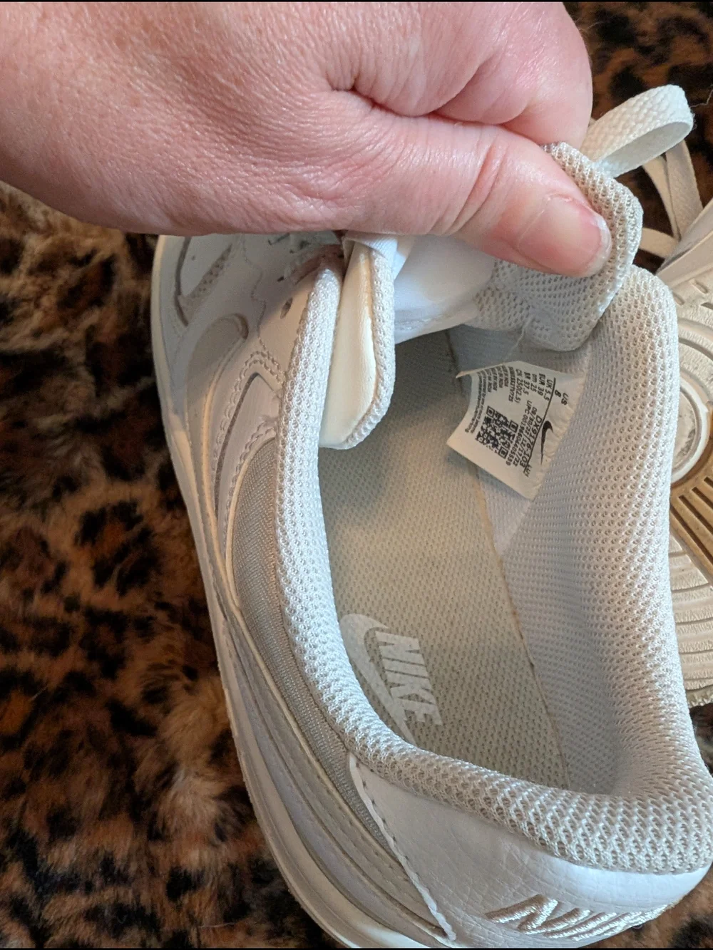 Nike all white